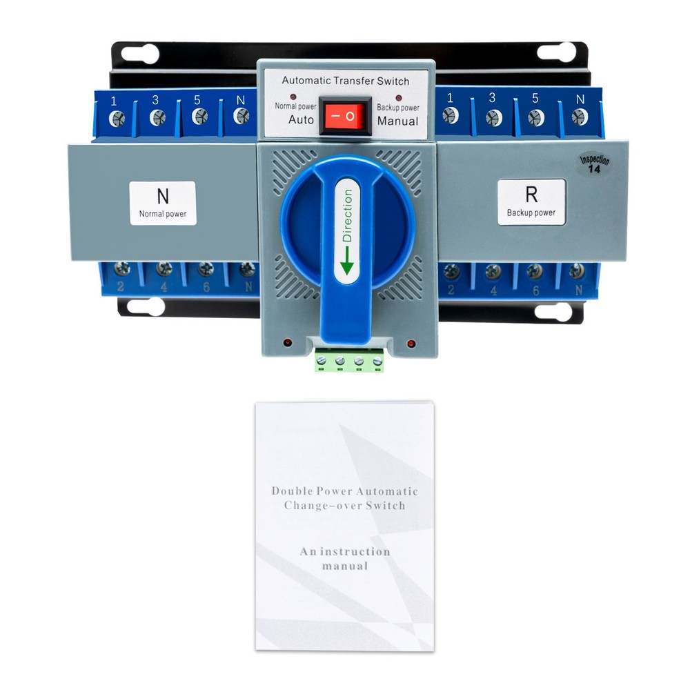 63A Dual Power Automatic Transfer Switch CB Level M6 Generator Transfer Switch