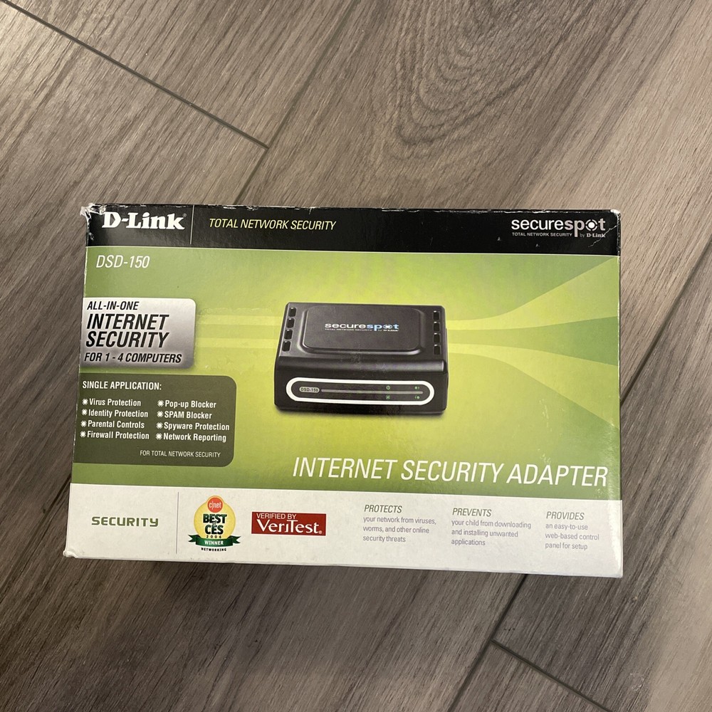 D-LINK DSD-150 SecureSpot Internet Security Firewall Free Shipping