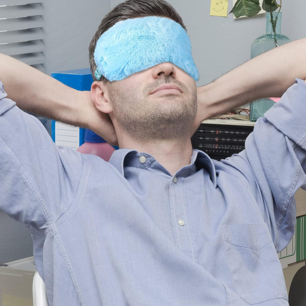 Plush Eye Mask 3 Pcs Sleeping Blindfold Sleeping Mask Sleep Mask Comfortable Plu