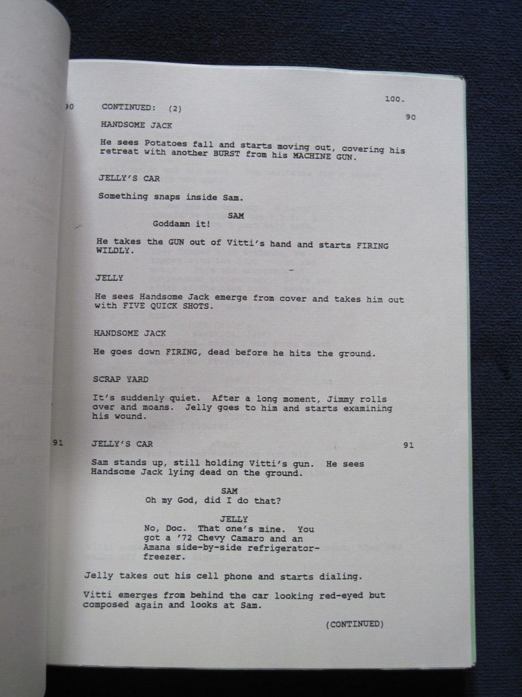 ORIGINAL SCRIPT for ANALYZE THIS - ROBERT DE NIRO, BILLY CRYSTAL for OSCAR CONS.