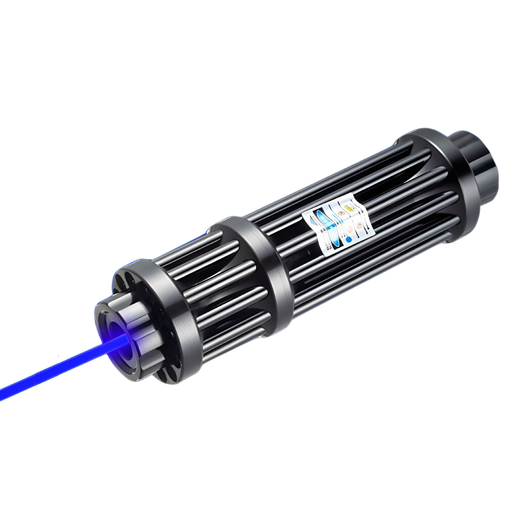 Adjustable Blue Burning Laser Pointer Visible Star Light Beam Dot Light Battery