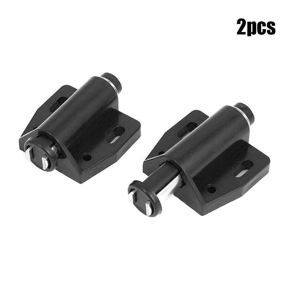 2x Push To Open Touch Latch 46mm*38mm Accessaries Cupboard Drawer Hardware