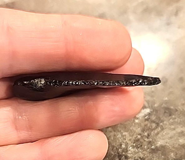 Black Obsidian Arrowhead