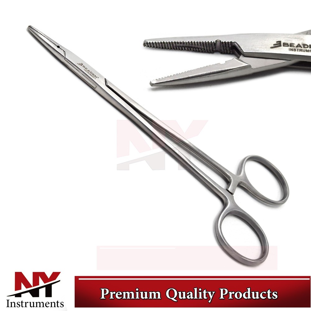Surgical Needle Driver Suturing Forceps Hemostatic Pliers Needle Holder Lab