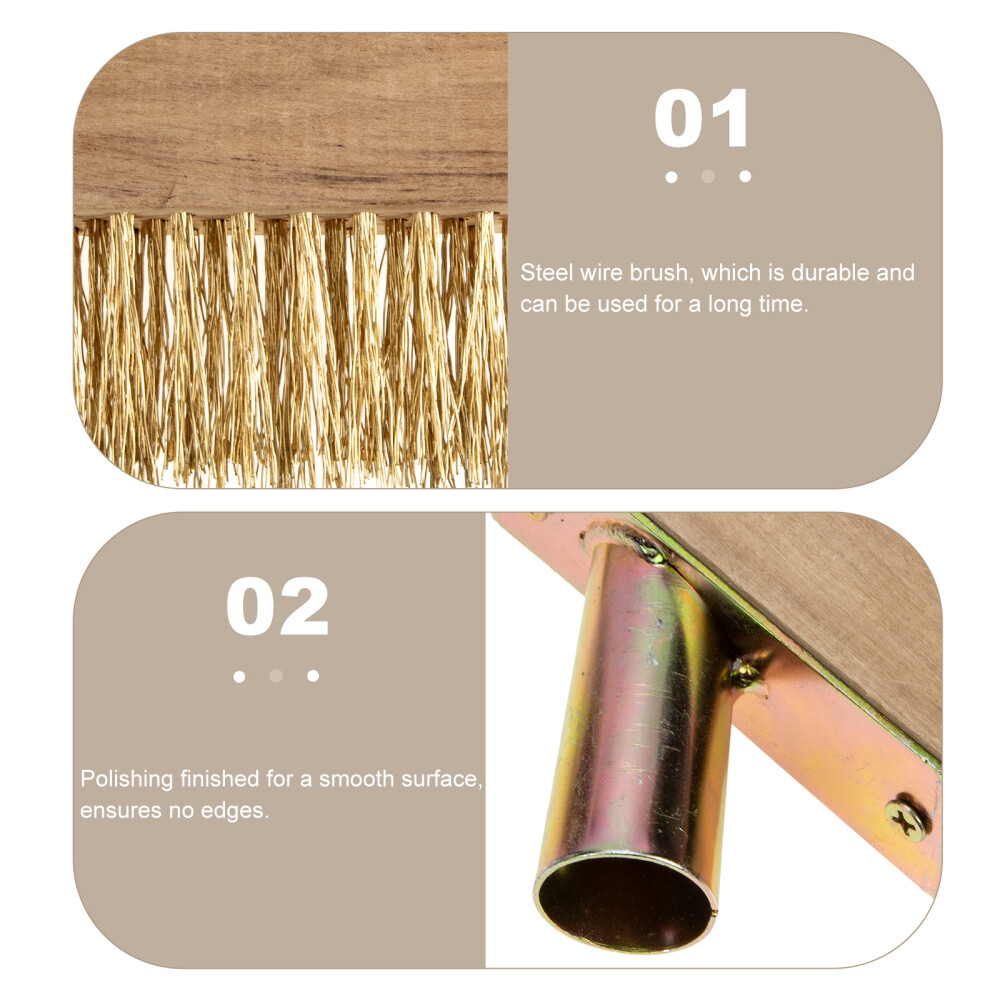 Weeding Brush Moss Grout Scrubber Moss Cleaner Brush Wacker Moss Scraper