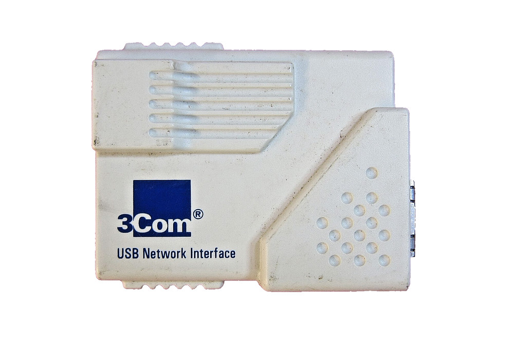 Genuine Vintage 3Com 3C19250 USB Network Interface (USB to RJ45)