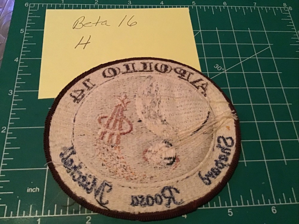 NASA APOLLO 14 SHEPARD ROOSA MITCHELL PATCH
