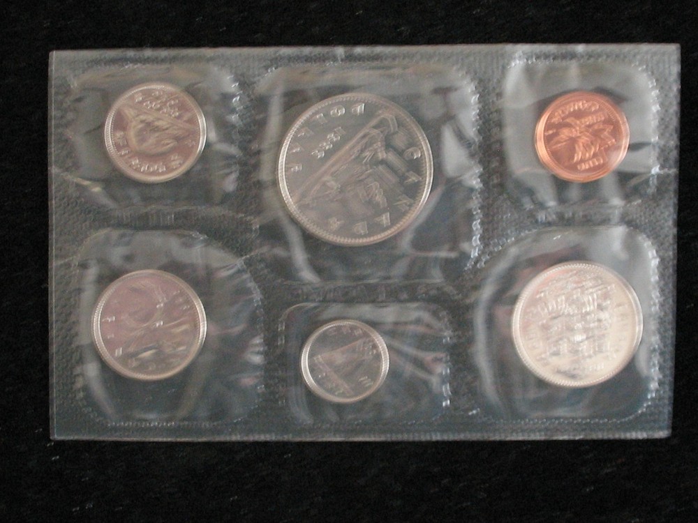 1986 CANADA PROOFLIKE MINT SET * WITH ORIGINAL MINT PACKAGING *