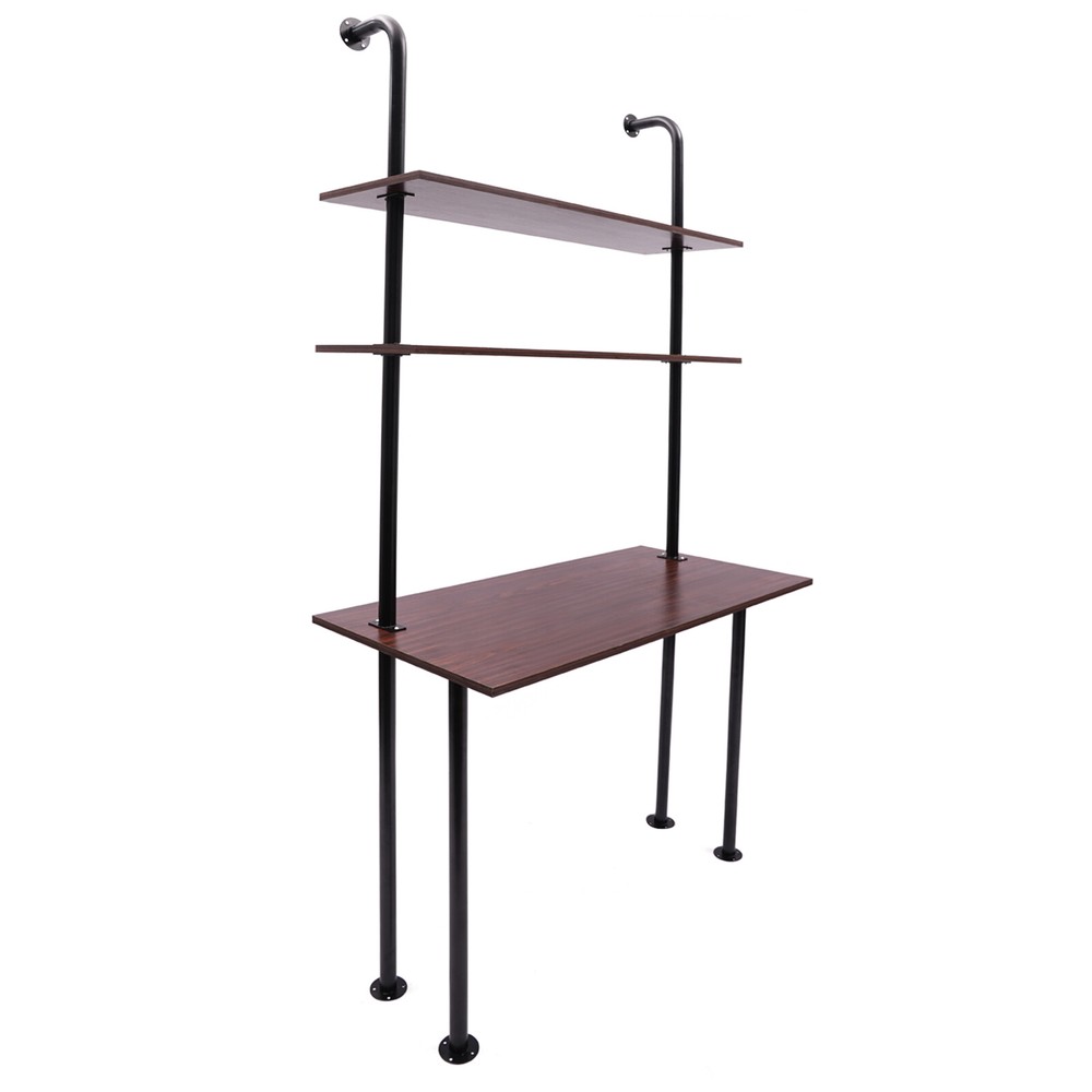 Wall Mounted Desk Wall Mount Computer Writing Table Wall Organizer