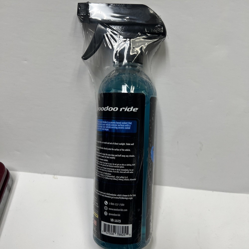 Quick Detailer Protectant Ceramic Voodoo Ride 16 Oz