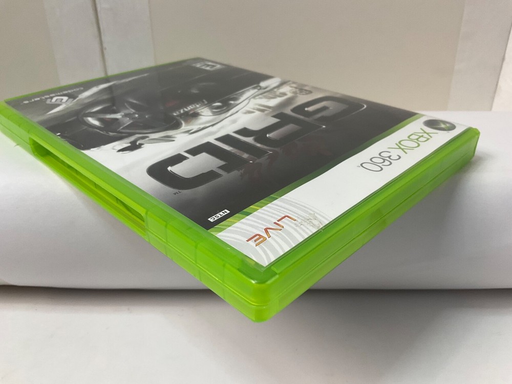 *Manual Insert & Case Only* Grid Racing Microsoft XBOX 360 *Replacement OEM