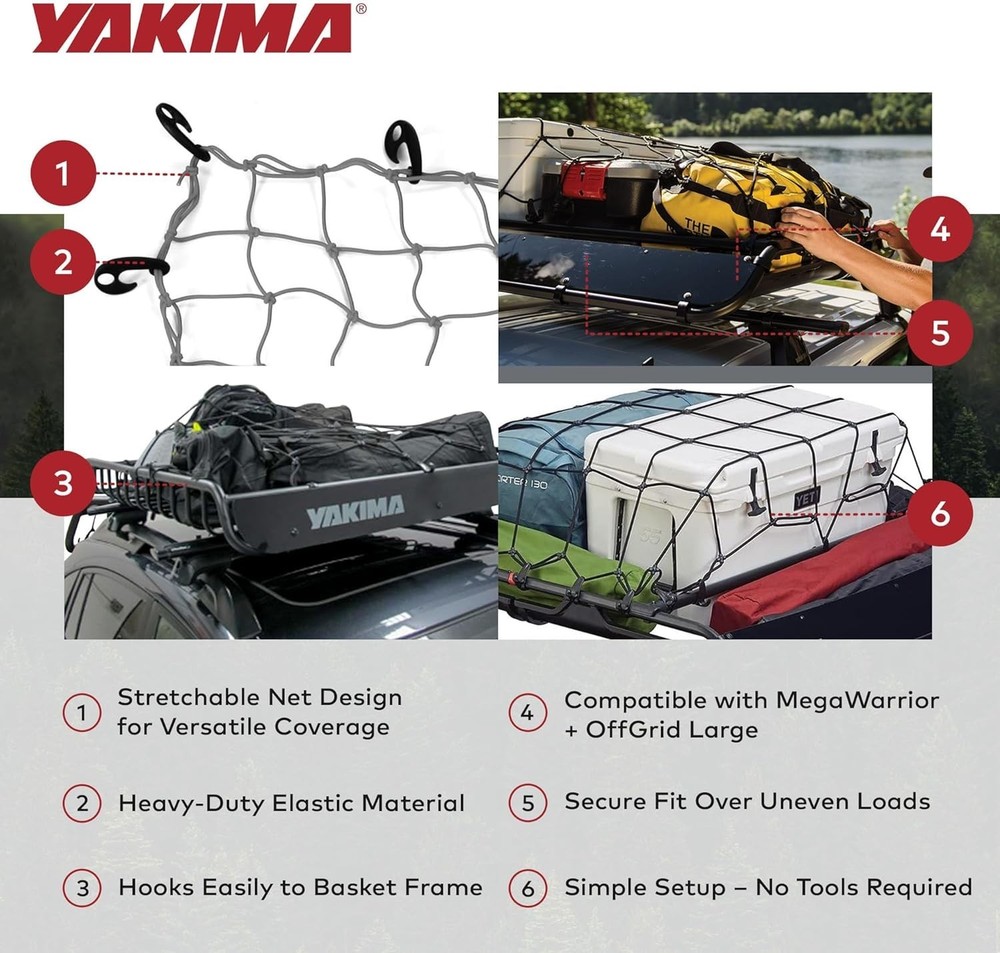 YAKIMA STRETCH NET LARGE #8007081