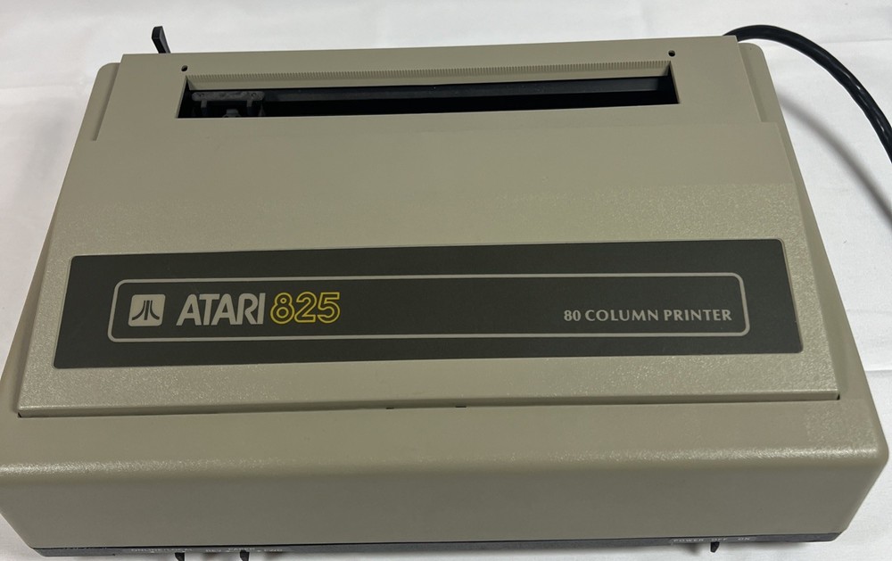 Vintage Atari 825 80 Column Printer UNTESTED - AS-IS