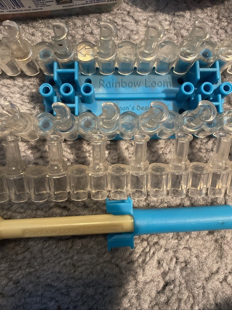 Rainbow Loom Tools, Loom, + Mixed Band Lot Set Translucent, Shiny, Two Tone
