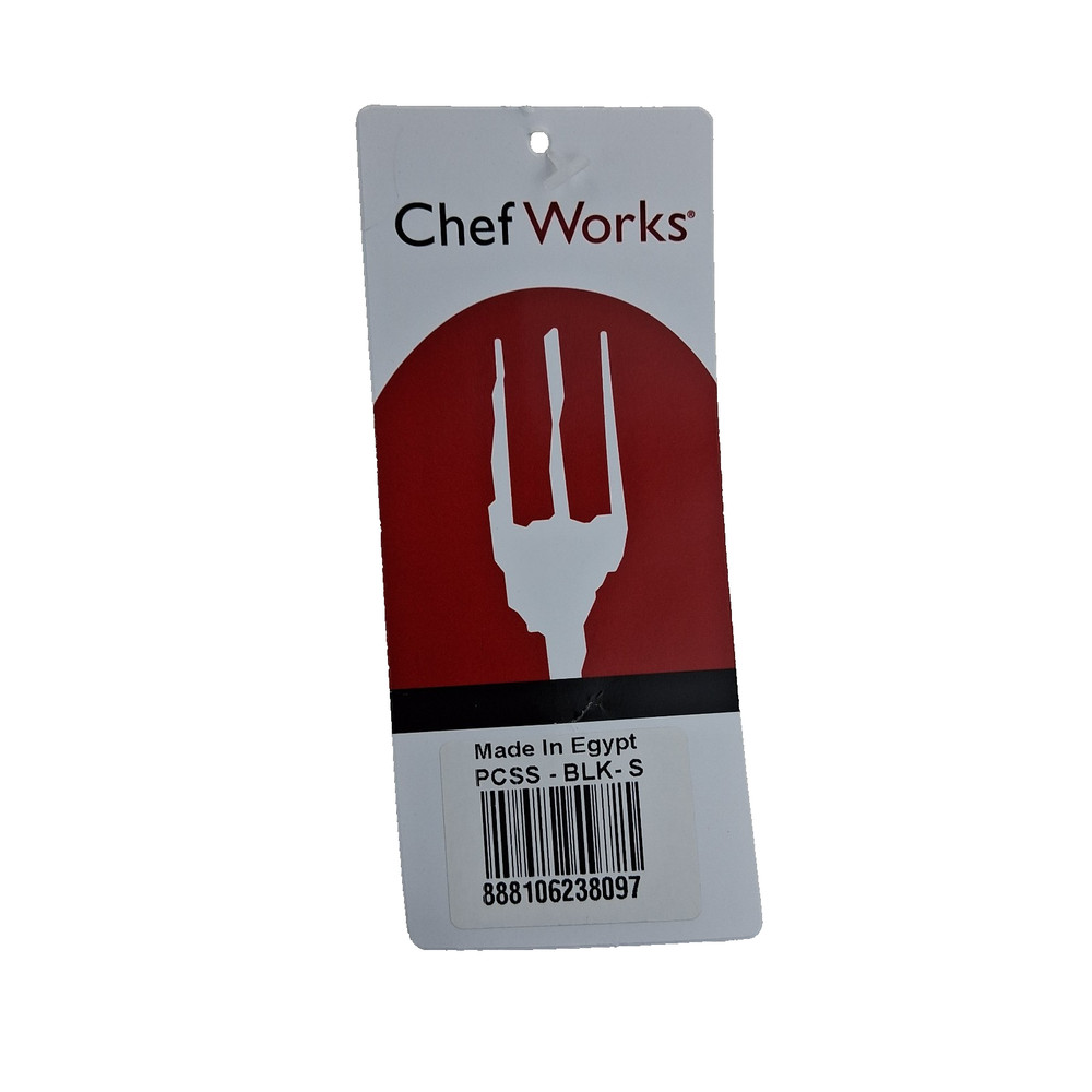Chef Works Unisex Black Check Jacket Size Small