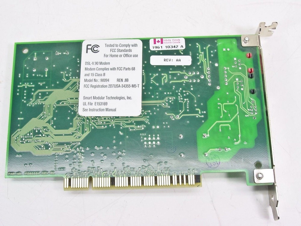 Smart Modular Technologies PCI DSL-V90 Modem 90094