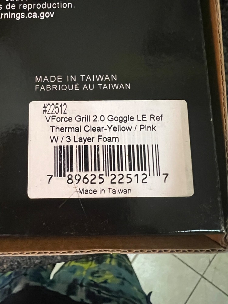 Vforce paintball mask Referee edition