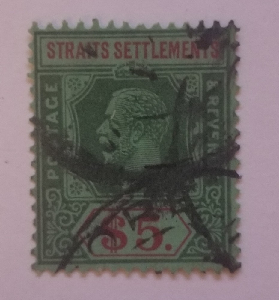 STRAITS SETTLEMENTS Scott 201 Used Stamp T14084