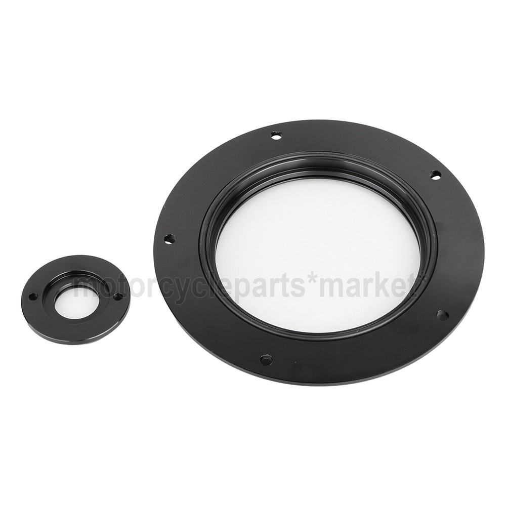 See Through CNC Engine Derby Timing Timer Cover For Harley Electra Glide FLHTCU