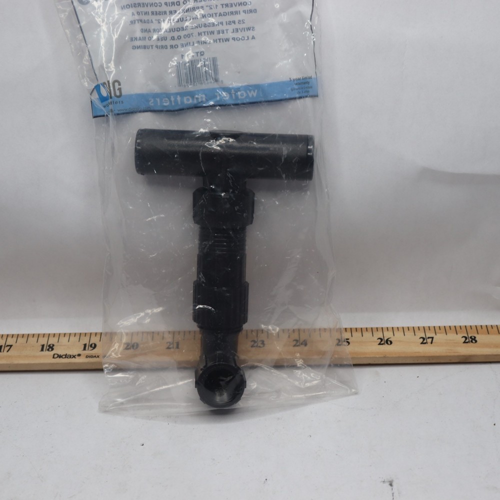 DIG Sprinkler Riser-Drip Conversation kit with 25 PSI Pressure Regulator