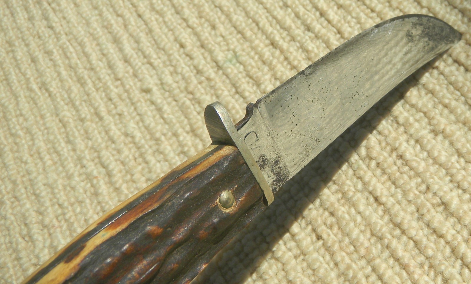 Case Fixed Blade Hunting ,Trapping , Hiking, Camping Knife with Sheath Vintage