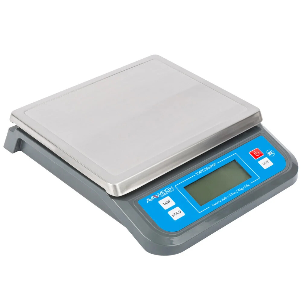 AvaWeigh 20 lb. Digital Portion Control Scale