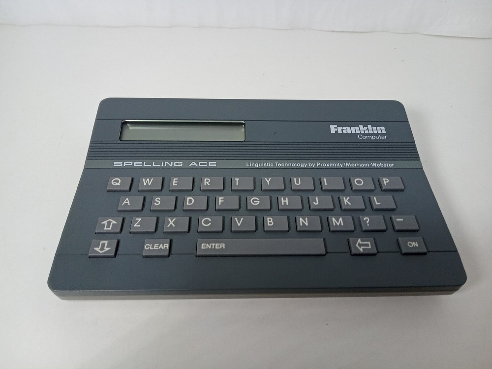 Franklin Computer Spelling Ace SA-98 Electronic Spell Checker - Tested & Works