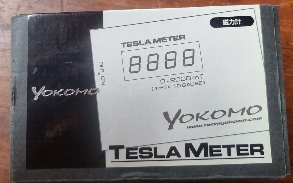 Yokomo TESLA METER Vintage Rc