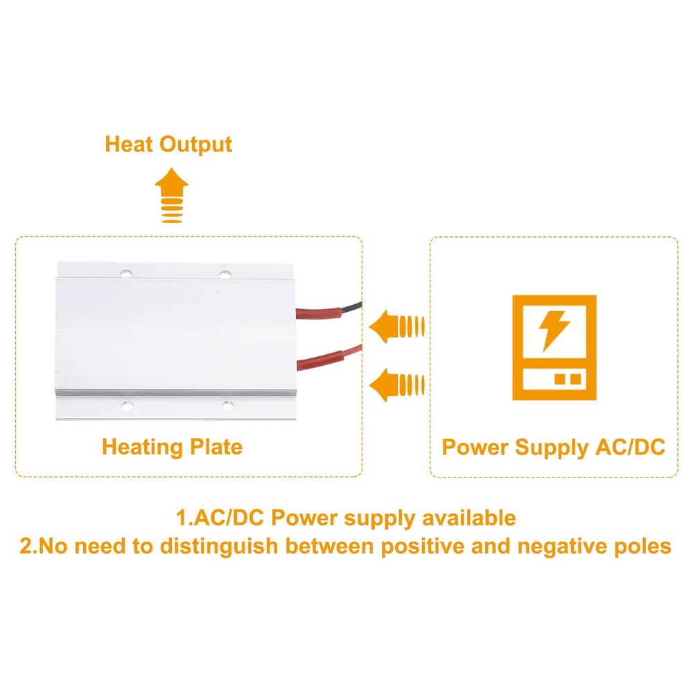 PTC Heating Element, 110V 22W-450W 230C PTC Heating Plate