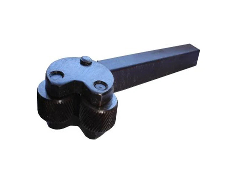 Knurling Tool Pivot Head for Lathe Machine, Double Adjustable Heads, Size 3/4"