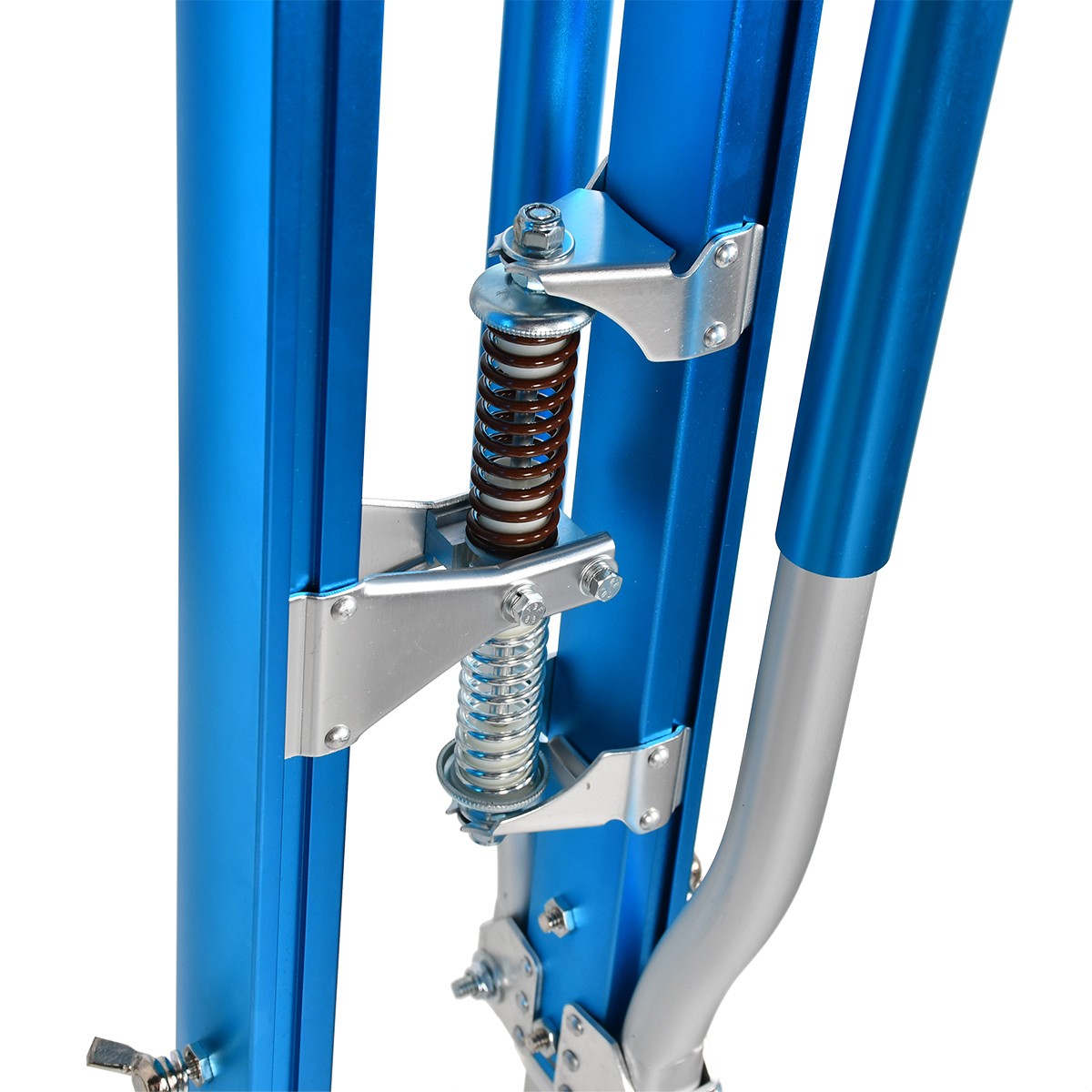 Drywall Stilts 48-64'' Blue Tool Stilt w/gaiters For Painting Painter Taping