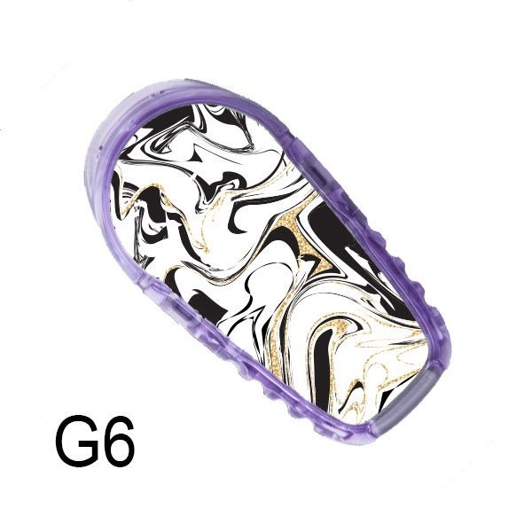 Sticker for Dexcom G6 Sticker (Receiver + Transmitter) - Marble | Diasticker®