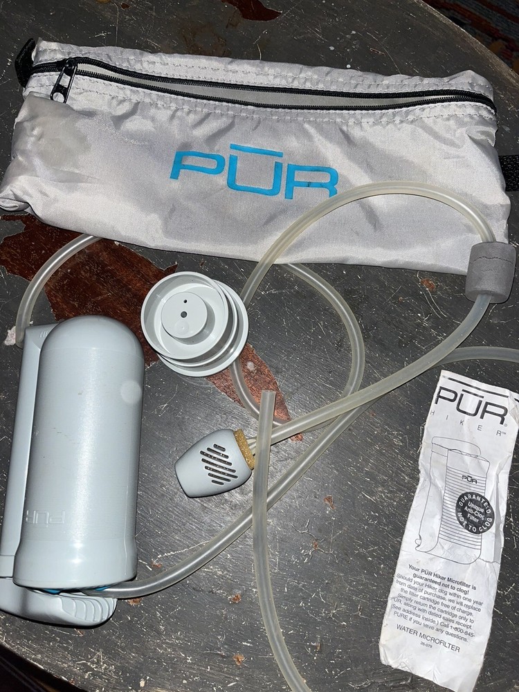 Pur Hiker Water Filtration microfilter system part 26-021 System Complete Case