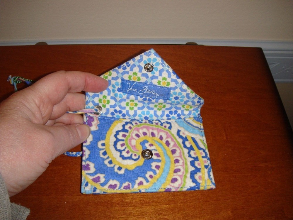 Vera Bradley Luggage Tag Capri Blue