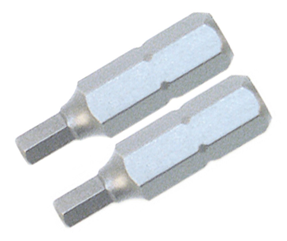 Wiha 71983 Security Hex Bit 5.0 - 25mm - 2 Pack