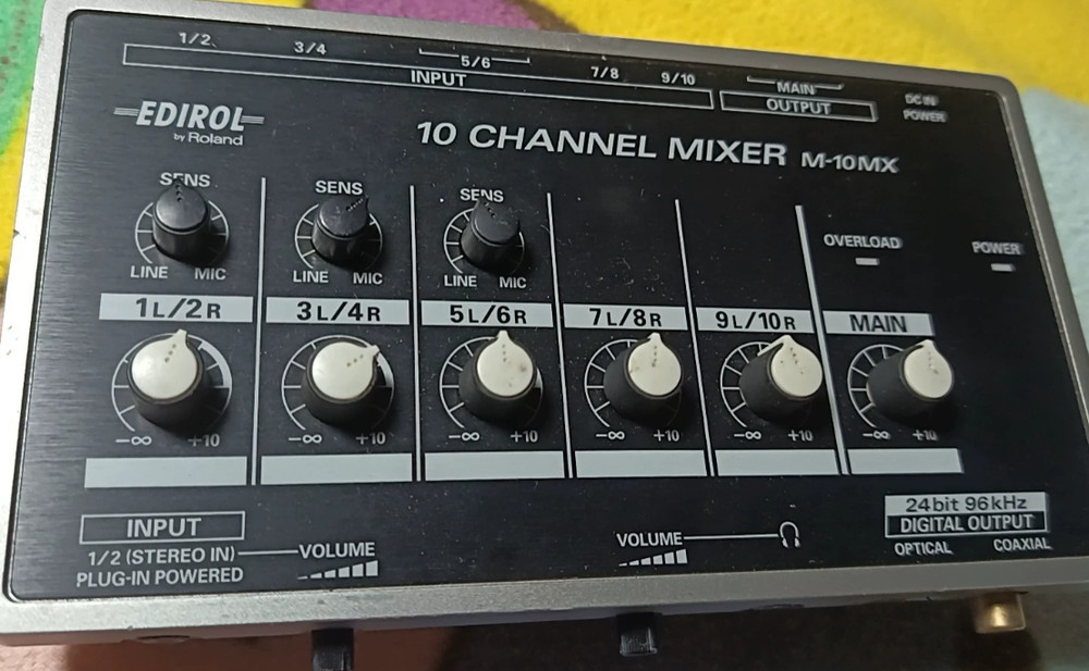 1pcs Roland M-10MX 10-channel mixer