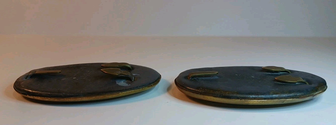 Civil War US & Confederate State Belt Buckles Lead Filled Vintage Reproduction??