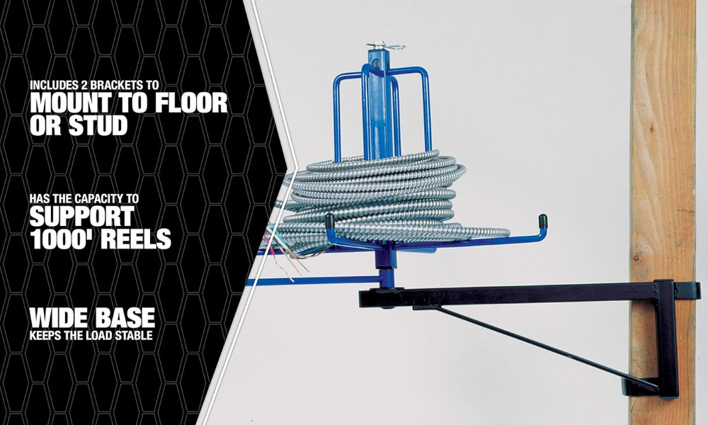 MH8110 Wire Smart Cable Dispenser, Floor or Stud Mounted