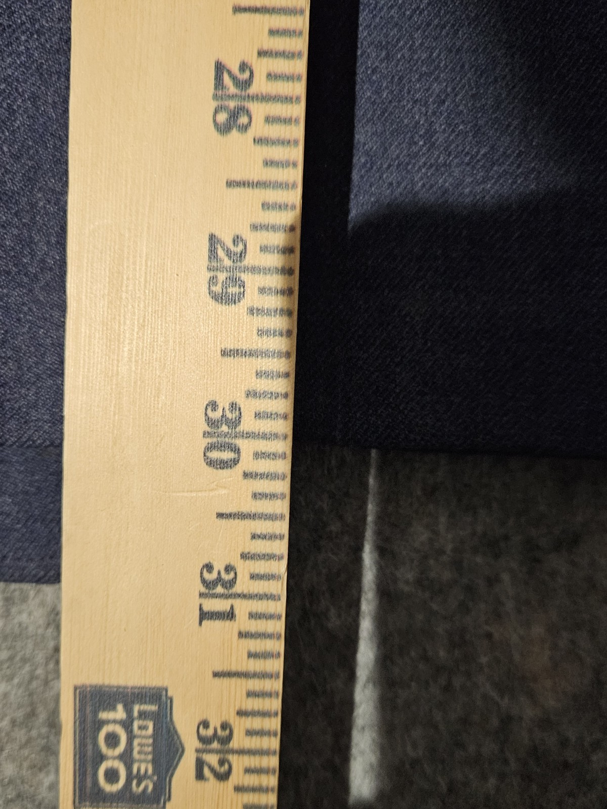 Vintage US Air Force Military Uniform Jacket 37R USAF Blue Wool