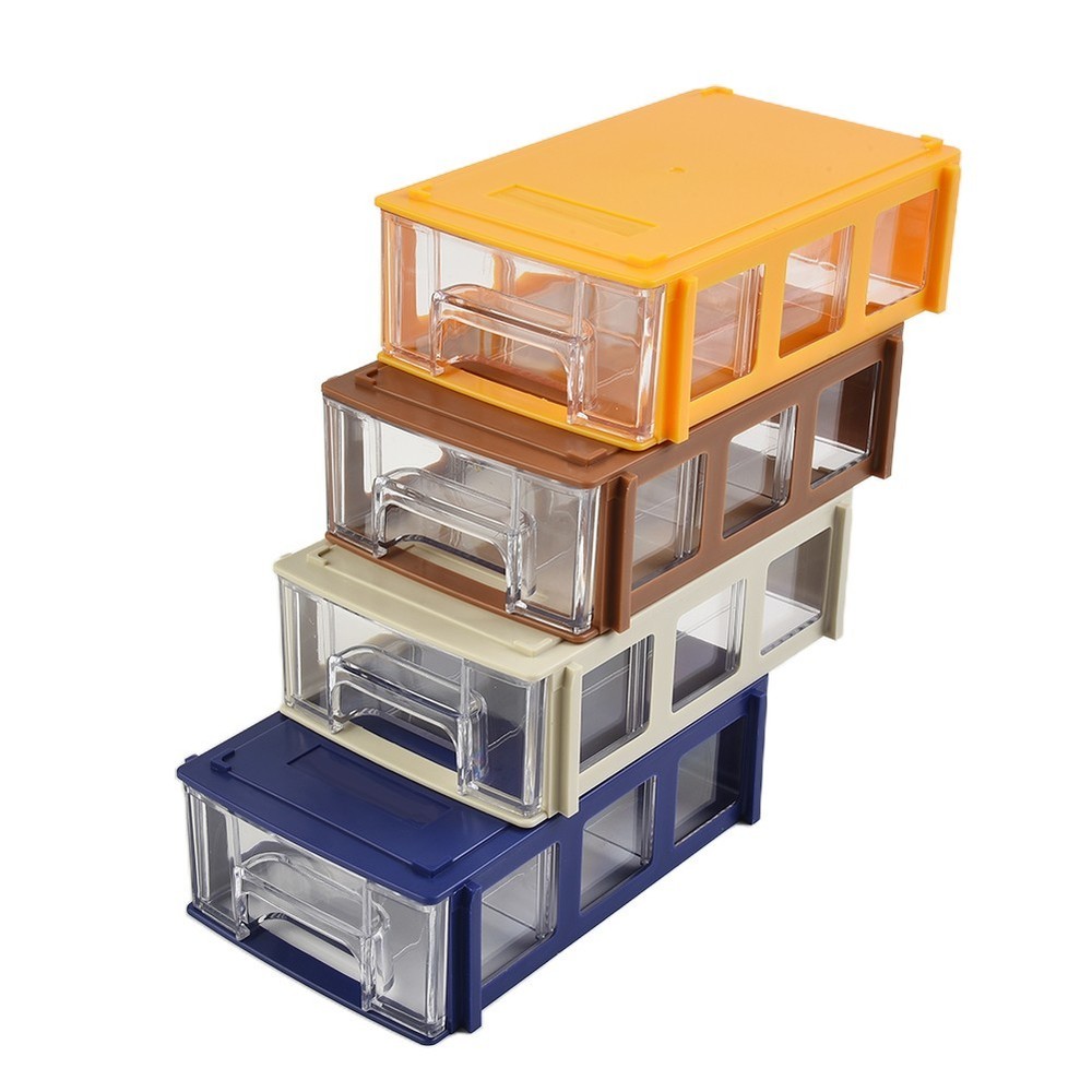 Stackable Storage Box Component Screws Toolbox Hardware Parts Stackable