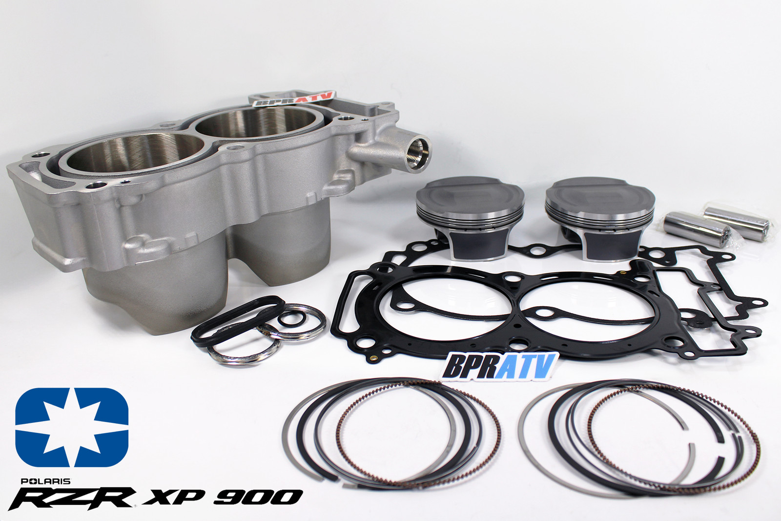Polaris 2011-2014 RZR 900 XP 4 900 Top End Rebuild Kit Cylinder Pistons & Gasket