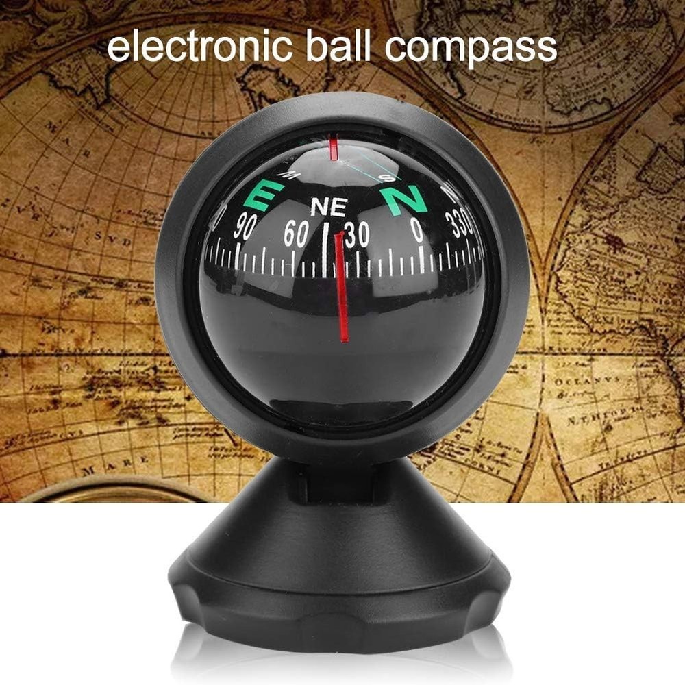 Night Vision Digital Car Compass - Stylish & Portable Navigation Solution