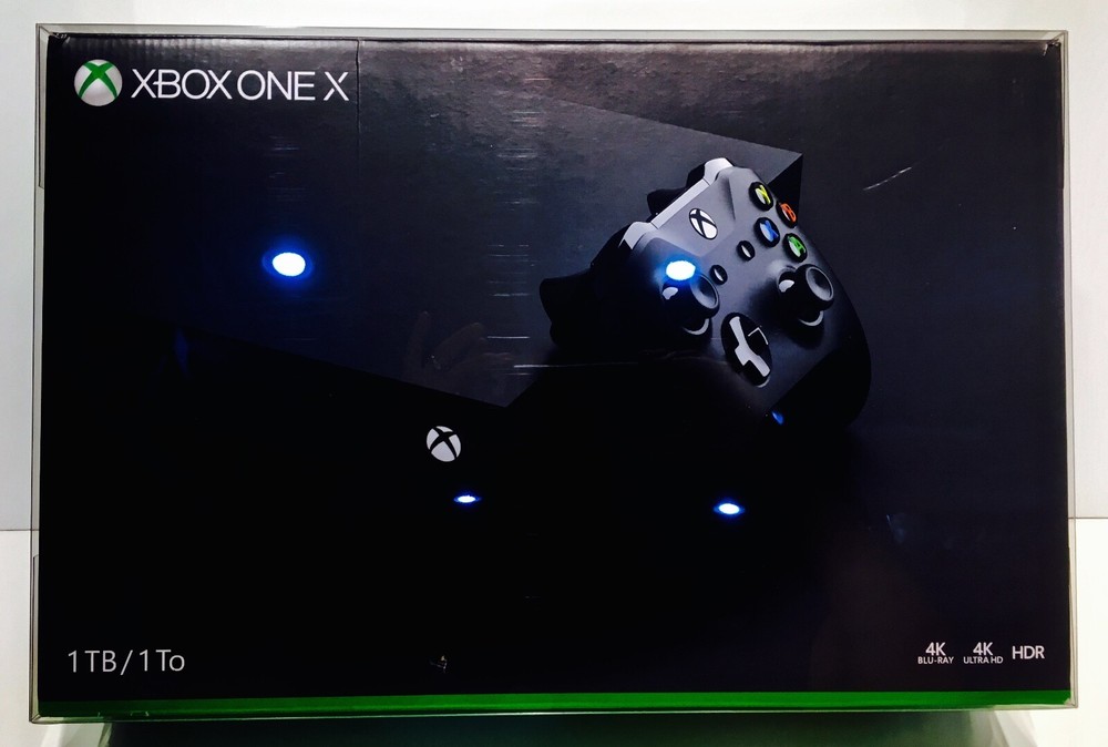 1 Console Box Protector For XBOX ONE X Console Boxes Clear Custom Display Case
