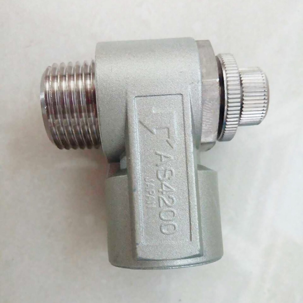 SMC AS4200-04 Pneumatic Flow Control, Piping Type: Elbow,Thread Standard ✦KD