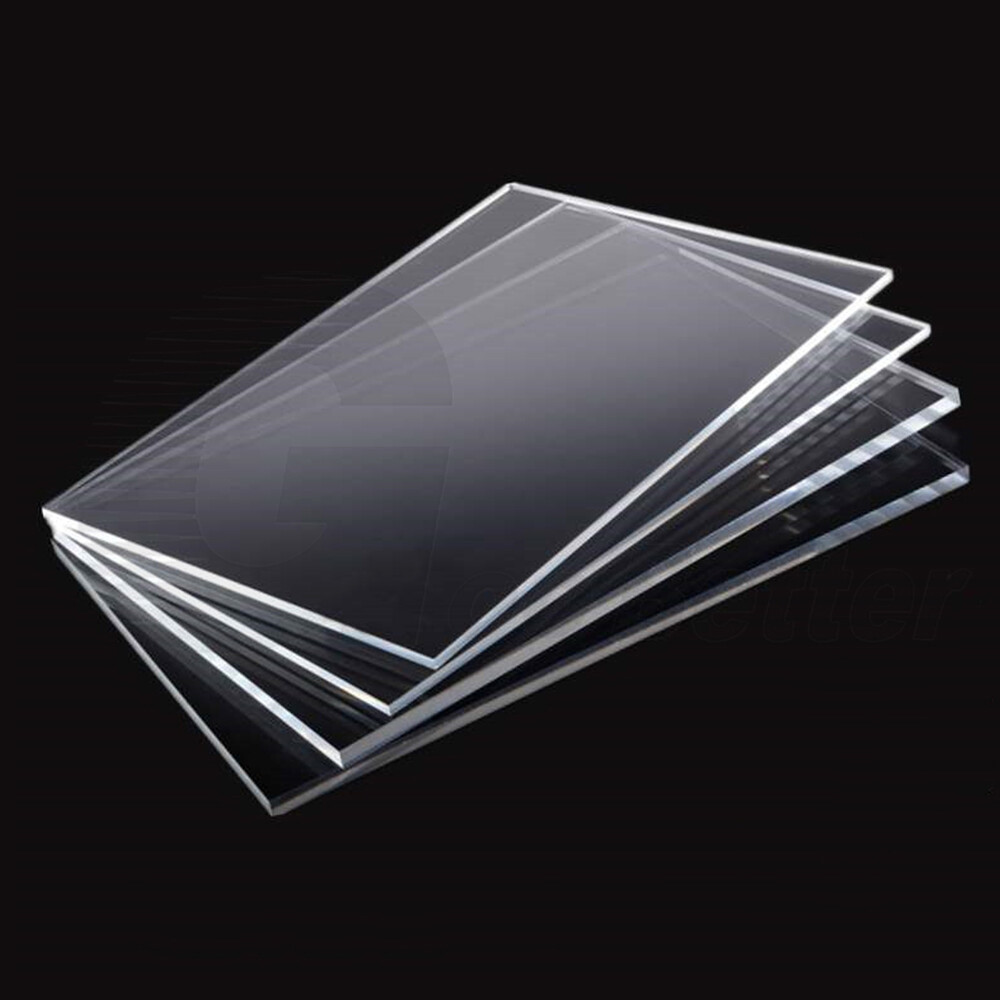 Clear Polycarbonate PC Sheet Solid Plastic Plate Greenhouse Panels 2-10mm Thick