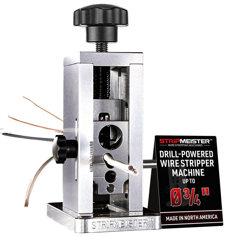Original Drillpowered Wire Stripper Machine Manual Wire Stripping Made Easy Copp