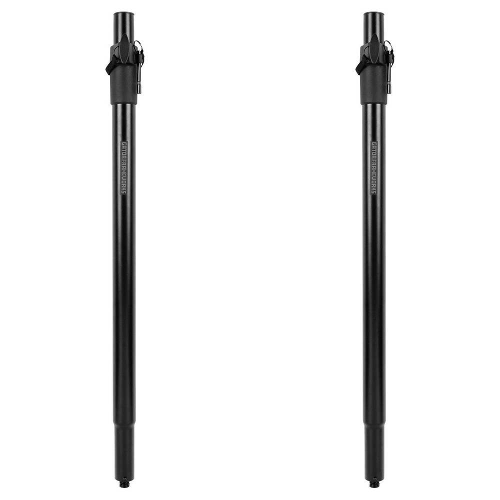 Rok-It Subwoofer Pole Pair with M20 Thread - Black