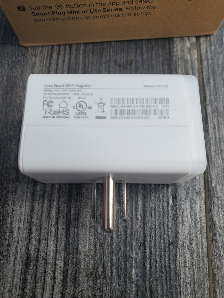 2 Pack TP-Link Wi-Fi Smart Plug Lite HS103P2