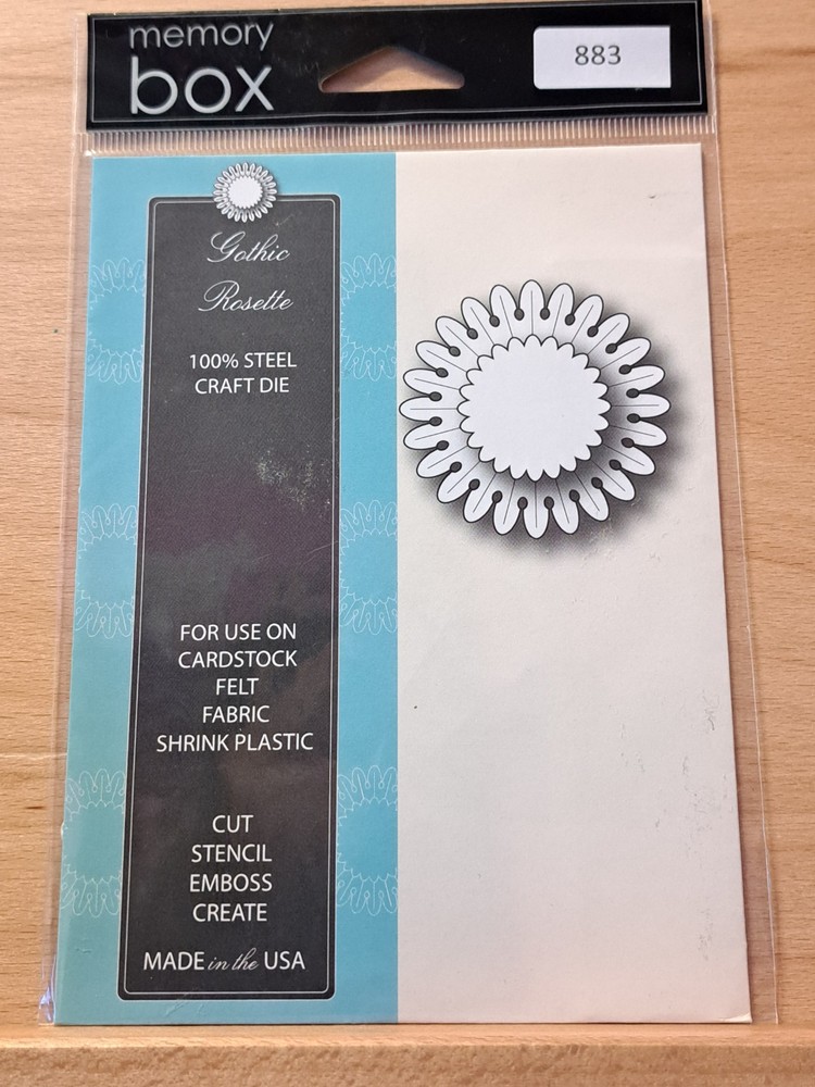 883 Memory Box Gothic Rosette Steel Craft Cutting Die