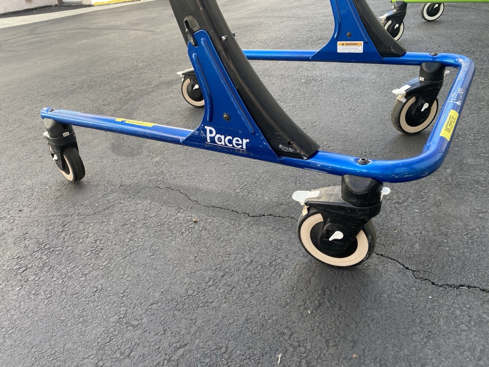 Rifton Pacer Adult Therapy Gait Trainer Large K503 200lb Cap Blue Mobility Aid